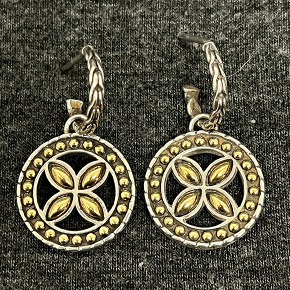 JOHN HARDY
Sterling and gold Batu Kawung Flower Drop Earrings - Picture 3 of 5